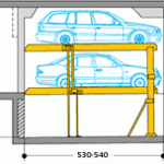 Schematic View Parklift 440